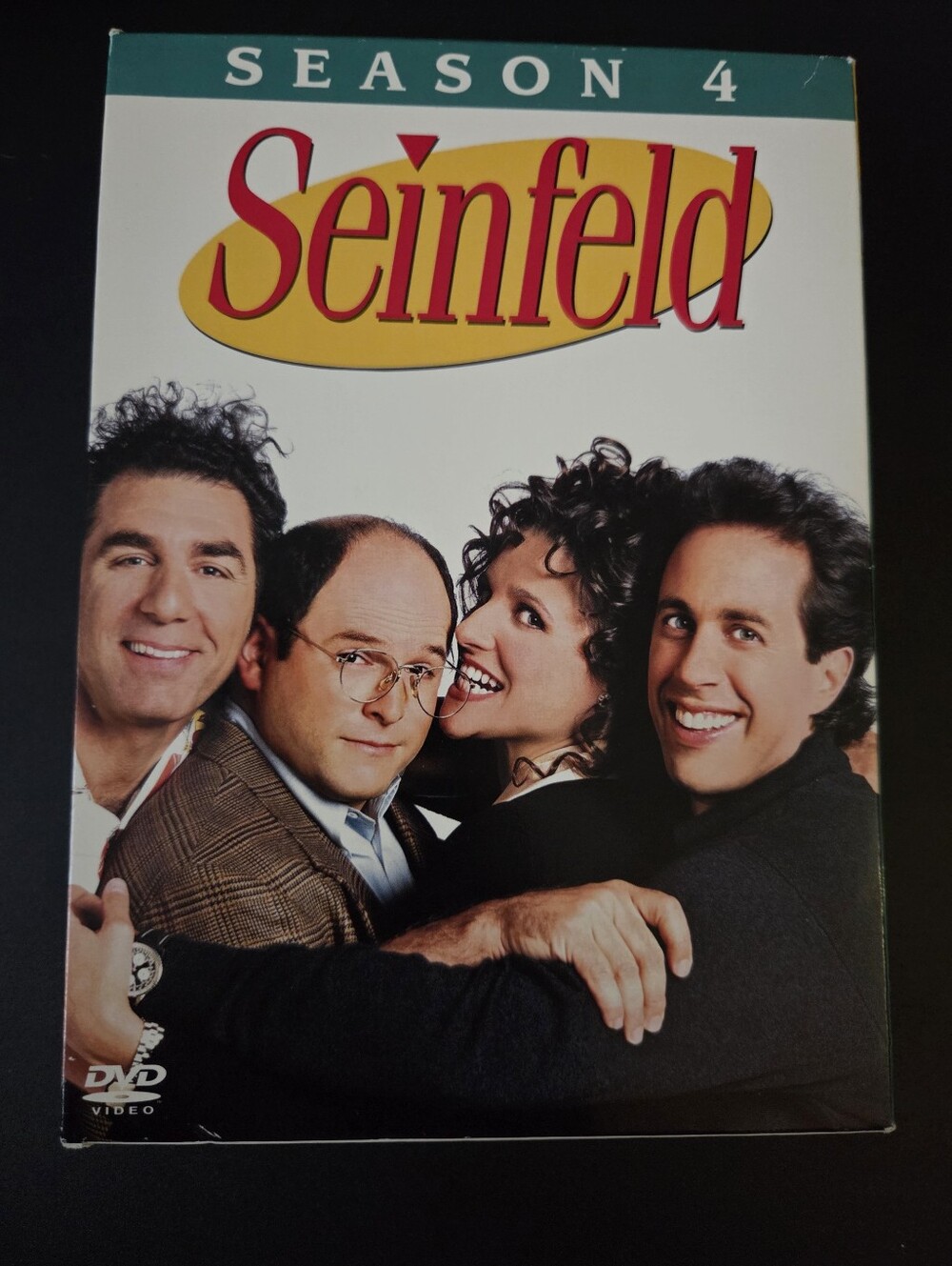 Seinfeld Season 4 DVD - White/Yellow/Red Cover